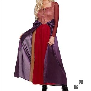 Sarah Sanderson witch dress costume and cape